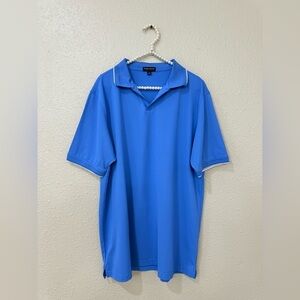 Peter Millar Crown Crafted Summertime Performance Polo Shirt  XL Marine